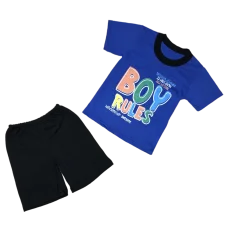 Костюм футболка+шорти "Boy rules"