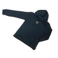 Худі графіт "Тризуб" (з вишивкою)