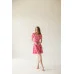 Сукня на запах коротка (рожева)