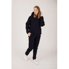 Костюм худі+штани (чорний)