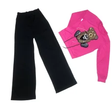 Костюм кофта + штани кюлоти "Ведмедик"