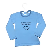 Реглан "Доброго вечора ми з України" блакитна