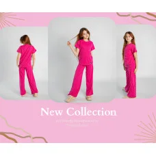 Костюм футболка+кюлоти "Designed wear" рожевий