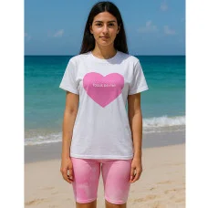 Костюм футболка+шорти спідниця "Дівчина" жовта