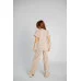 Костюм футболка+кюлоти "Designed wear" беж