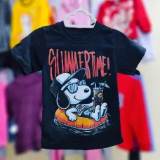 Футболка "Snoopy Summer" чорний