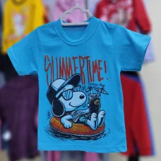 Футболка "Snoopy Summer" блакитний