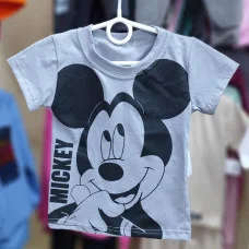  Футболка дитяча "Міккі" сіра