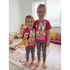 Костюм "Дейзі" футболка+лосіни" малина