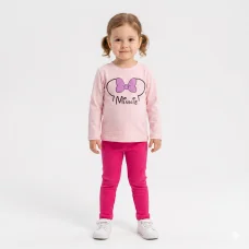 Костюм реглан + лосини " Рожева  Мінні "