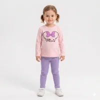 Костюм реглан + лосини " Бузкова Мінні "