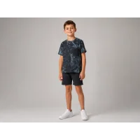 Костюм футболка+шорти однотон тай-дай