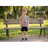 Костюм футболка+шорти "Том і Джеррі" мокко