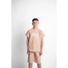 Костюм футболка+шорти "Cush 52" беж
