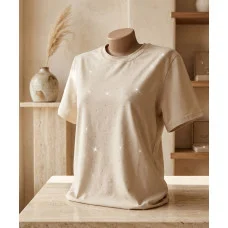 Футболка доросла базова "Блиск" беж