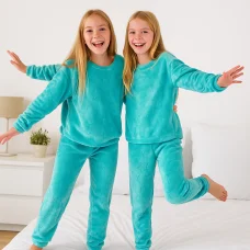 Піжама (махра набивна) бірюза