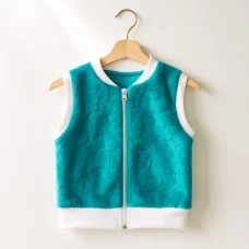 Жилет на замочку (махра набивна) зірочки
