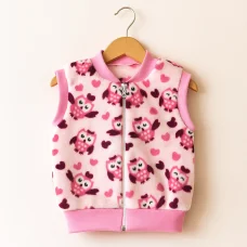 Жилет на замочку (махра набивна) сови