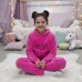 Махрова піжама «MEOW» рожева