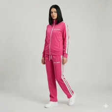 Костюм олімпійка +штани фуксія