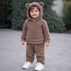 Костюм худі +штани "Тедді"  шоколад