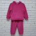 Костюм худі з карманом +штани "Тедді" рожевий Костюм худі з карманом +штани "Тедді" рожевий
