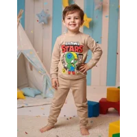 Піжама "Brawl stars" бежева