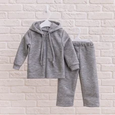 Костюм  олімпійка+ кюлоти сірий