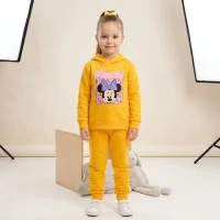 Костюм худі+штани "Мінні бант" жовтий