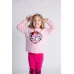 Костюм Джемпер+лосини "Мінні в капюшоні" рожевий