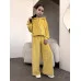 Костюм «Шовкова Мить»  олімпійка+ палацо світло  жовтий