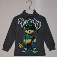 Гольф з начосом Ведмежа (чорний)