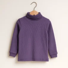 Гольф з начосом однотон (темний бузок)