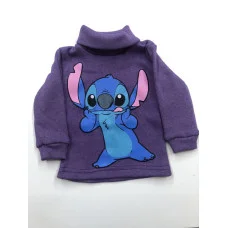 Гольф з начосом Стіч (темний бузок)