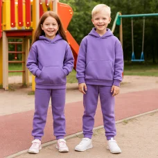 Костюм худі+штани (лавандовий) 