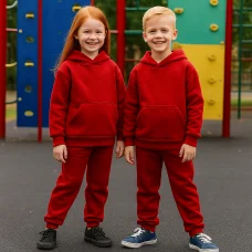 Костюм худі+штани (червоний) 