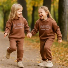 Костюм худі+штани “LOS ANGELES” мокко