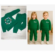  Парні костюм олімпійка + штани на резинці  (тринитка  Турція на флісі)графіт