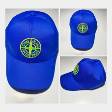Кепка Бейсболка Stone Island (Стон Айленд, Стонік)  електрик