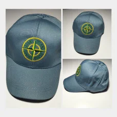 Кепка Бейсболка Stone Island (Стон Айленд, Стонік)  бірюза