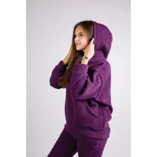 Худі (тринитка на флісі) з двома карманами