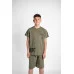 Костюм футболка+шорти "YOU MUST BELIEVE" хакі