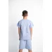 Костюм футболка+шорти "Cush 52" блакитний