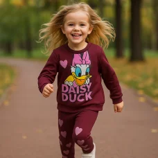 Костюм Кофта+лосини "Daisy Duck" бордо