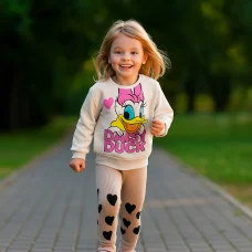 Костюм Кофта+лосини "Daisy Duck" беж