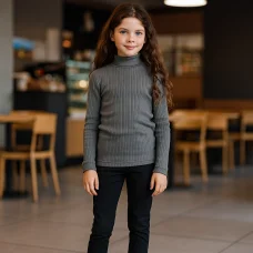 Гольф підлітковий сірий