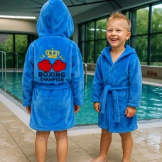 Халат "Boxing" синій