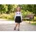 Блуза "Бантики" біла