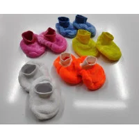 Пінетки з махри однотоні— м’які та теплі пінетки для немовлят