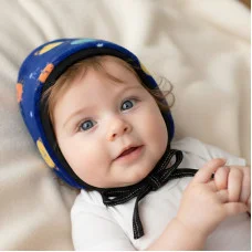 Чепчик з махри для немовляти Космос 